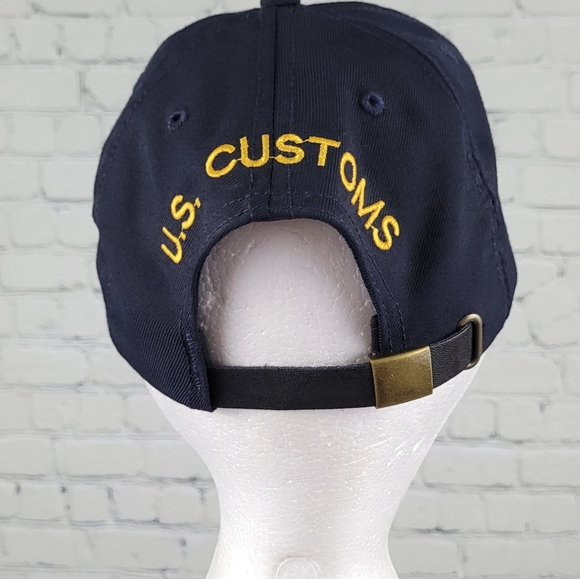 US CUSTOMS | embroidered adjustable cap hat - Picture 5 of 7